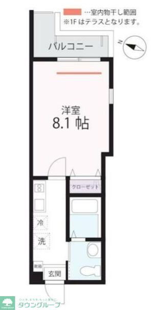 神奈川県横浜市南区別所３ 上大岡駅 1K アパート 賃貸物件詳細