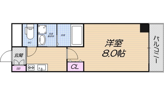 大阪府大阪市西区南堀江４ 西長堀駅 1K マンション 賃貸物件詳細