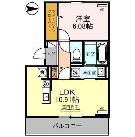 宮崎県宮崎市広島１ 宮崎駅 1LDK アパート 賃貸物件詳細