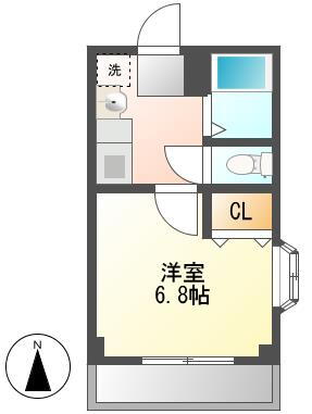 福岡県北九州市戸畑区千防３ 九州工大前駅 1K アパート 賃貸物件詳細