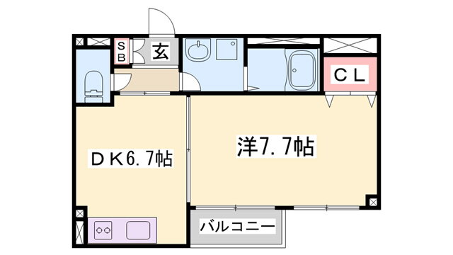 兵庫県神崎郡福崎町西治 福崎駅 1DK マンション 賃貸物件詳細