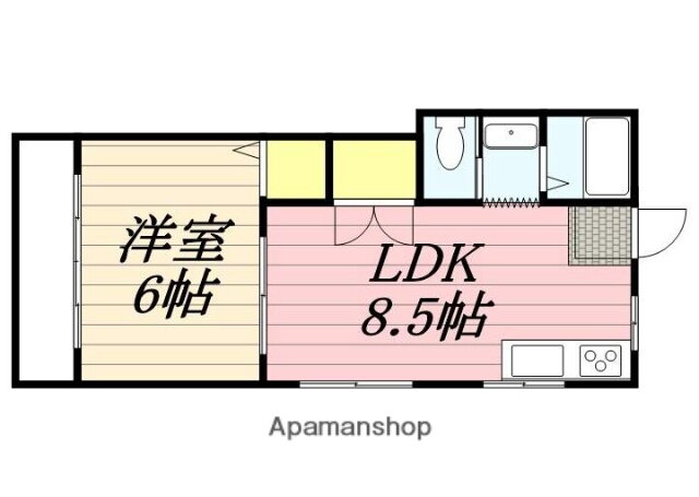 映光レジデンス 2階 1LDK 賃貸物件詳細