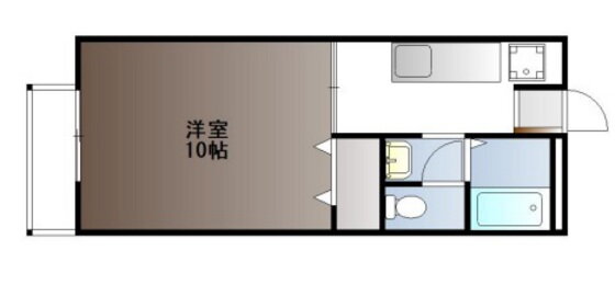 岡山県岡山市北区花尻あかね町 北長瀬駅 1K アパート 賃貸物件詳細