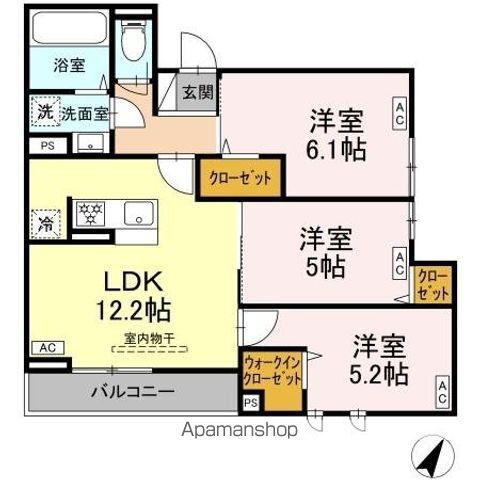 東京都杉並区荻窪１ 荻窪駅 3LDK アパート 賃貸物件詳細