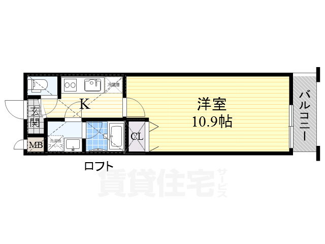 大阪府堺市西区鶴田町 津久野駅 1K アパート 賃貸物件詳細