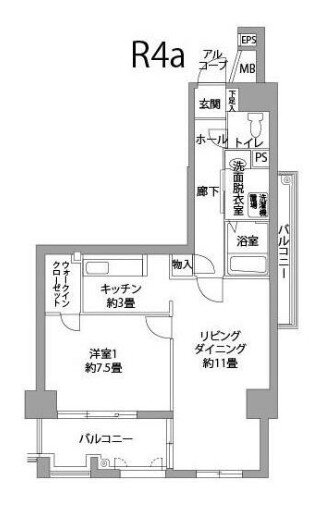 神奈川県横浜市神奈川区栄町 横浜駅 1LDK マンション 賃貸物件詳細