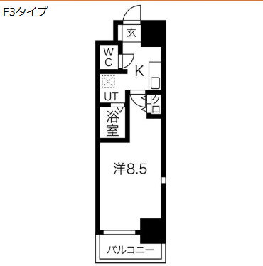 大阪府大阪市浪速区幸町２ 桜川駅 1K マンション 賃貸物件詳細