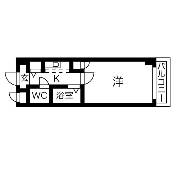 大阪府東大阪市稲田本町３ 徳庵駅 1K マンション 賃貸物件詳細