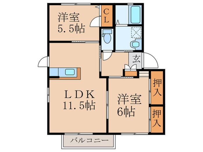 福岡県田川郡川崎町大字池尻 田川後藤寺駅 2LDK アパート 賃貸物件詳細