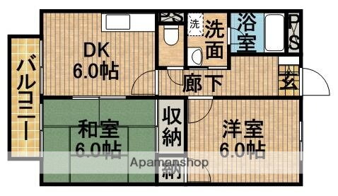 静岡県掛川市富部 桜木駅 2DK アパート 賃貸物件詳細
