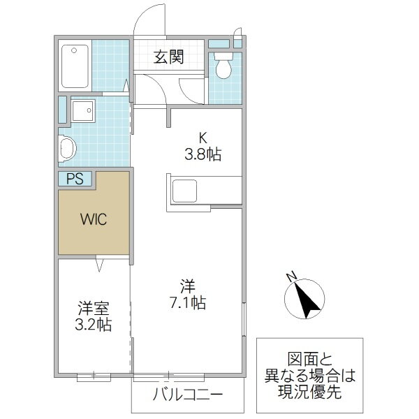 茨城県水戸市吉沢町 水戸駅 1SK アパート 賃貸物件詳細