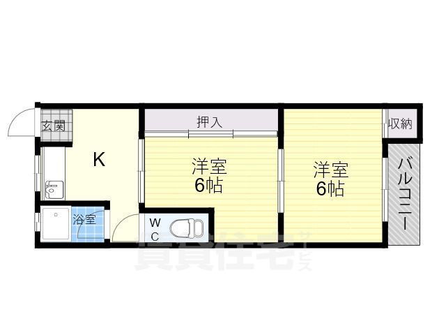 大阪府大阪市平野区喜連西１ 平野駅 2K マンション 賃貸物件詳細