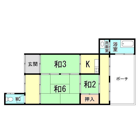 兵庫県西宮市今津曙町 今津駅 3K 一戸建て 賃貸物件詳細