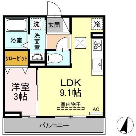 愛知県名古屋市中村区並木２ 八田駅 1LDK アパート 賃貸物件詳細