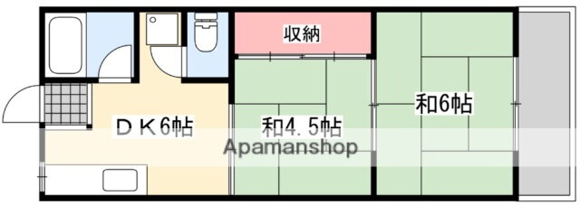 大阪府枚方市須山町 宮之阪駅 2DK アパート 賃貸物件詳細