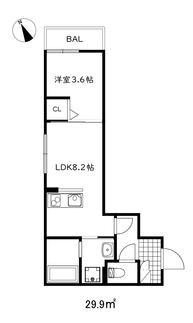 兵庫県神戸市東灘区深江南町４ 深江駅 1K アパート 賃貸物件詳細