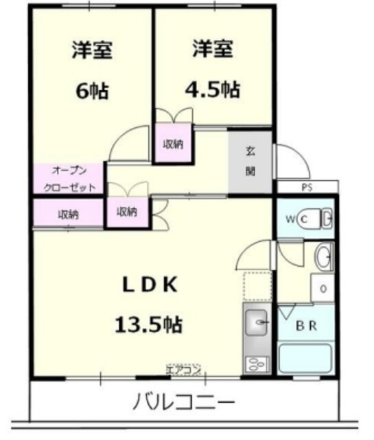 埼玉県入間市大字上藤沢 武蔵藤沢駅 2LDK マンション 賃貸物件詳細