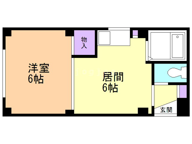 北海道札幌市豊平区豊平八条１０ 学園前駅 1DK マンション 賃貸物件詳細
