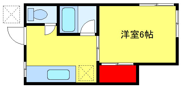東京都北区田端新町１ 西日暮里駅 1K マンション 賃貸物件詳細