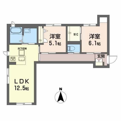 徳島県徳島市北島田町３ 蔵本駅 2LDK マンション 賃貸物件詳細