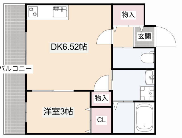 大阪府高槻市京口町 高槻市駅 1LDK アパート 賃貸物件詳細