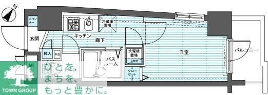 東京都目黒区下目黒３ 目黒駅 1K マンション 賃貸物件詳細