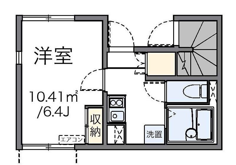 東京都国分寺市東恋ヶ窪２ 国分寺駅 1K アパート 賃貸物件詳細