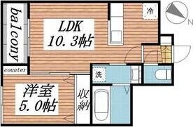 北海道恵庭市恵み野里美１ 恵み野駅 1LDK マンション 賃貸物件詳細