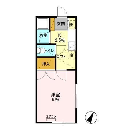 千葉県習志野市新栄１ 京成大久保駅 1K アパート 賃貸物件詳細