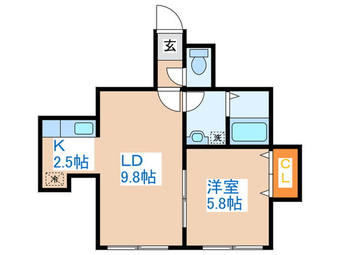 北海道札幌市豊平区月寒西四条６ 月寒中央駅 1LDK アパート 賃貸物件詳細