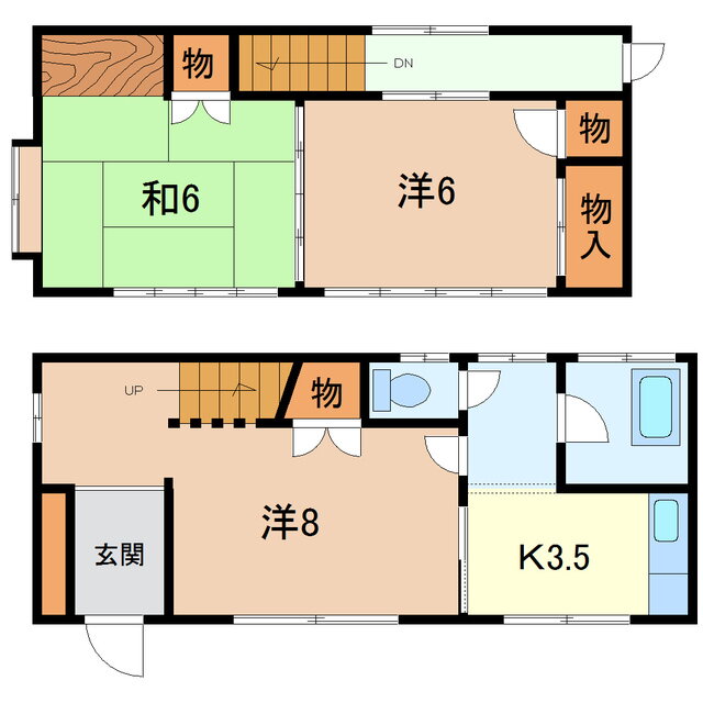 ＦＵＪＩ　ＢＡＳＥ　Ｂ 2LDK 賃貸物件詳細