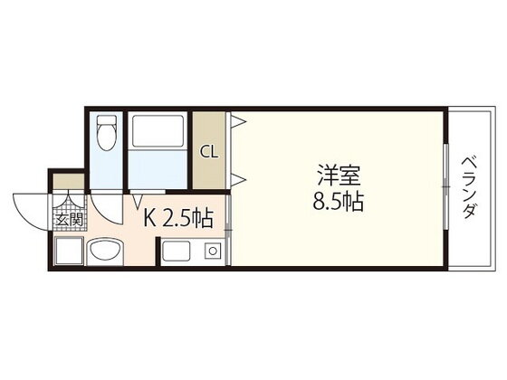 広島県広島市西区南観音４ 東高須駅 1K マンション 賃貸物件詳細