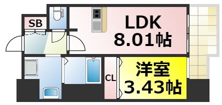 プレサンス南堀江 9階 1LDK 賃貸物件詳細