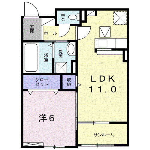 岡山県倉敷市真備町有井 川辺宿駅 1LDK アパート 賃貸物件詳細