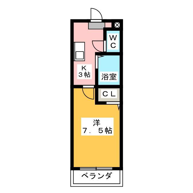 愛知県名古屋市南区扇田町 本笠寺駅 1K マンション 賃貸物件詳細