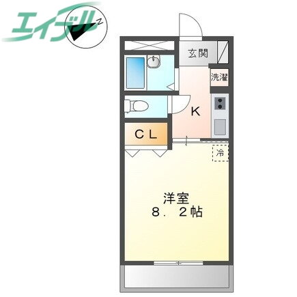 三重県四日市市久保田２ 川原町駅 1K アパート 賃貸物件詳細