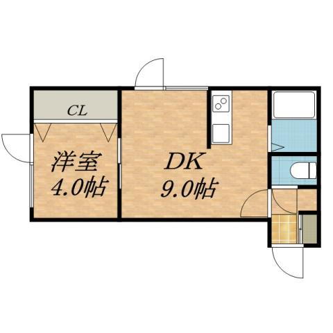 北海道札幌市東区北四十三条東１２ 栄町駅 1DK アパート 賃貸物件詳細
