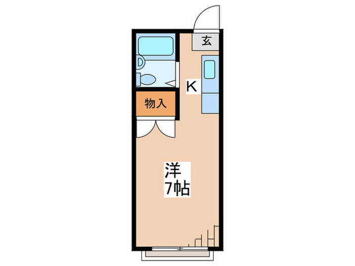 東京都町田市常盤町 淵野辺駅 1K アパート 賃貸物件詳細