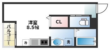 グラディート富雄駅前（新築） 2階 ワンルーム 賃貸物件詳細