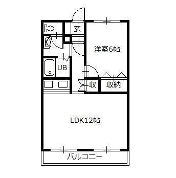 エーコーパティオス永山Ｂ 1階 1LDK 賃貸物件詳細