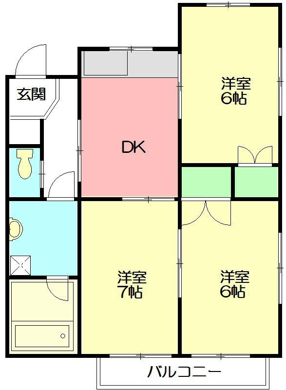 神奈川県南足柄市関本 大雄山駅 3DK アパート 賃貸物件詳細