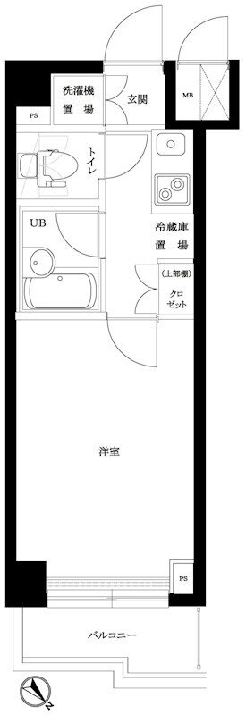ルーブル鵜の木参番館 1階 1K 賃貸物件詳細