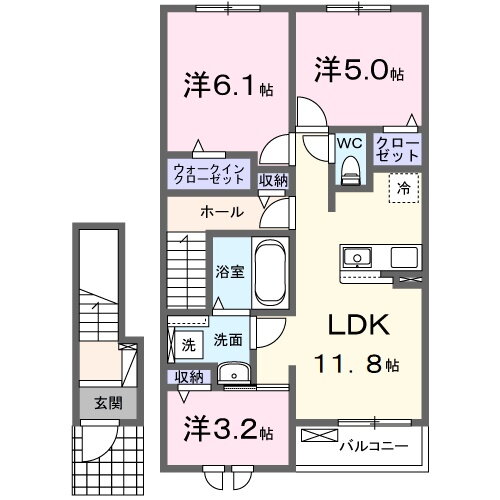 静岡県静岡市駿河区下島 静岡駅 3LDK アパート 賃貸物件詳細