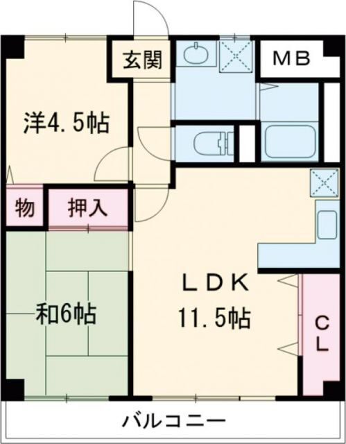 奈良県奈良市小川町 近鉄奈良駅 2LDK マンション 賃貸物件詳細