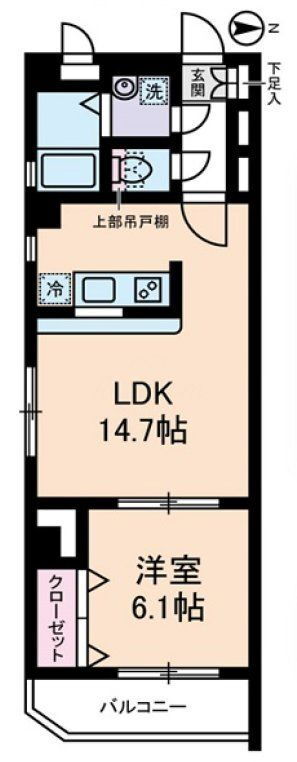 東京都世田谷区祖師谷３ 祖師ヶ谷大蔵駅 1LDK マンション 賃貸物件詳細