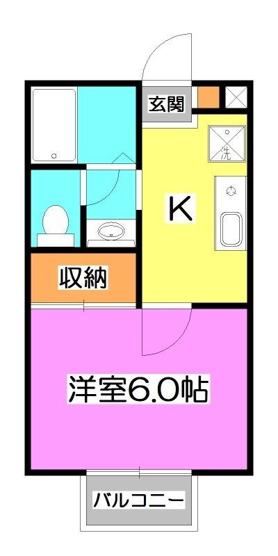 埼玉県ふじみ野市上福岡５ 上福岡駅 1K アパート 賃貸物件詳細