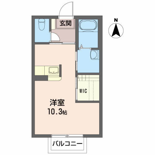 宮城県仙台市泉区北中山３ 東北福祉大前駅 ワンルーム アパート 賃貸物件詳細