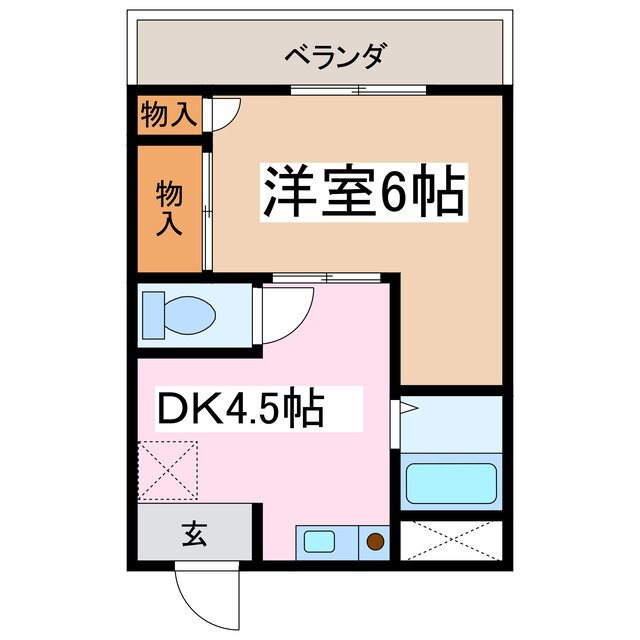 メゾン巣山 3階 1DK 賃貸物件詳細