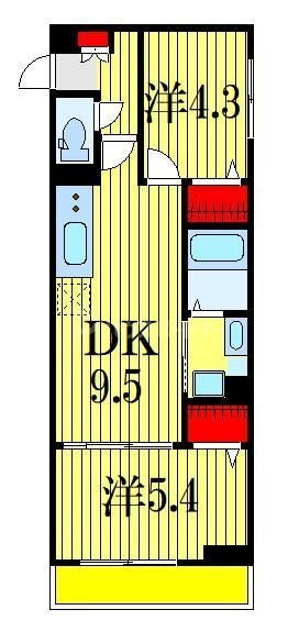 千葉県船橋市海神３ 船橋駅 2DK アパート 賃貸物件詳細