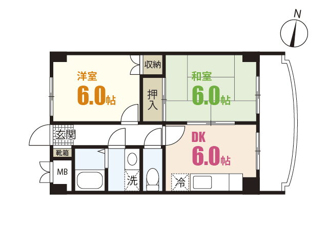 広島県広島市安佐南区西原４ 祇園新橋北駅 2DK マンション 賃貸物件詳細